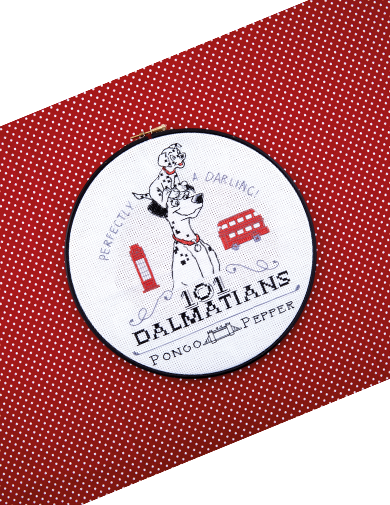 Disney Dalmatians Cross Stitch Hoop Kit Issue 0